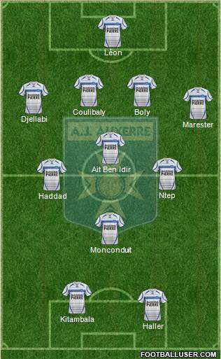 A.J. Auxerre Formation 2013