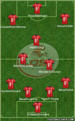 LOSC Lille Métropole Formation 2013