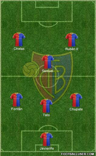 FC Basel Formation 2013