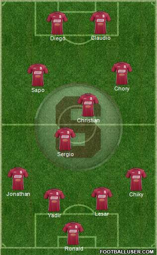 CD Saprissa Formation 2013