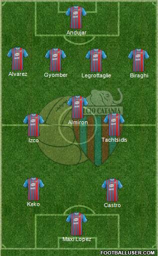 Catania Formation 2013