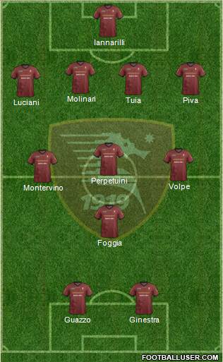 Salernitana Formation 2013