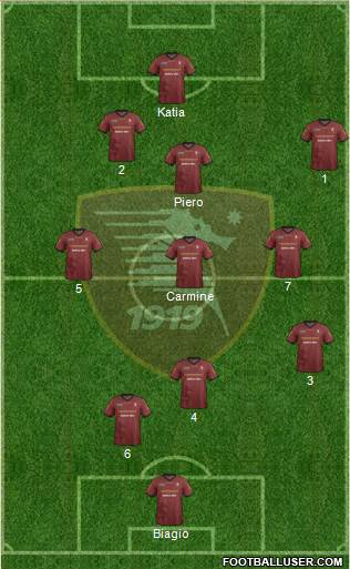 Salernitana Formation 2013