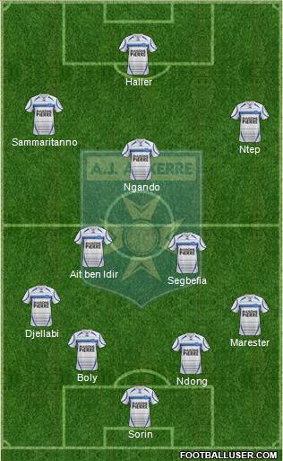 A.J. Auxerre Formation 2013