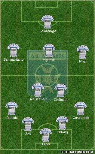 A.J. Auxerre Formation 2013