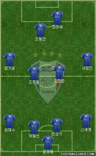 Suwon Samsung Blue Wings Formation 2013