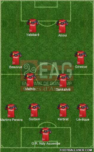 En Avant de Guingamp Formation 2013