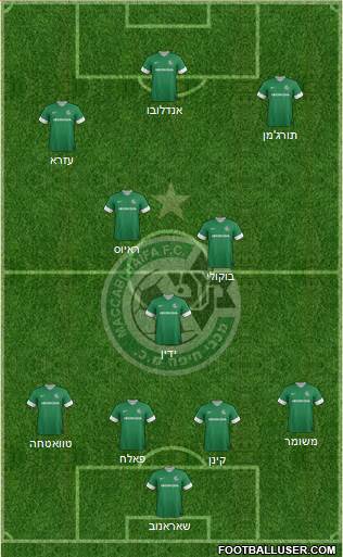 Maccabi Haifa Formation 2013