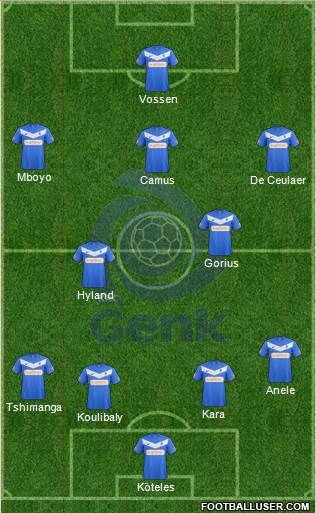 K Racing Club Genk Formation 2013