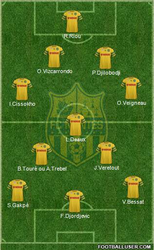 FC Nantes Formation 2013