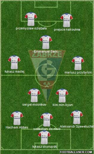 Gornik Zabrze Formation 2013