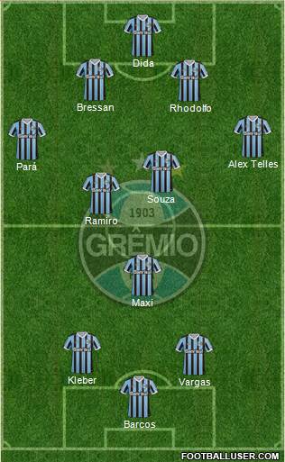 Grêmio FBPA Formation 2013