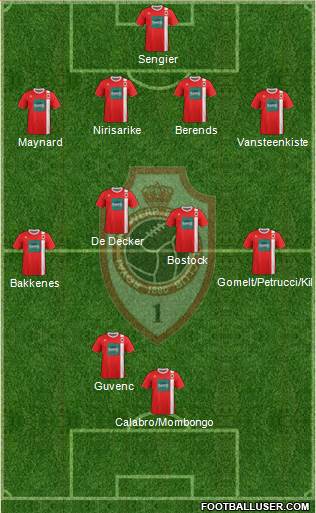 R Antwerp FC Formation 2013