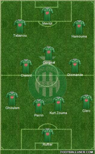 A.S. Saint-Etienne Formation 2013