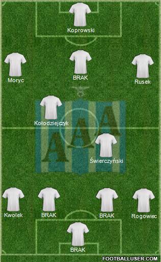 AA Arapongas Formation 2013