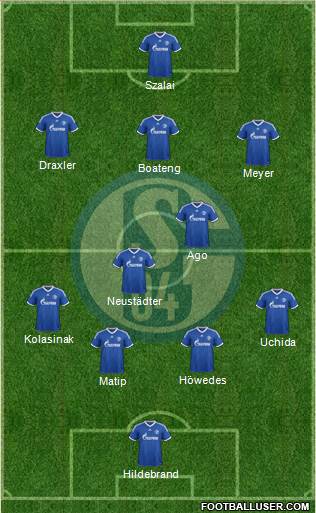 FC Schalke 04 Formation 2013