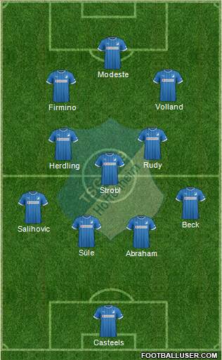 TSG 1899 Hoffenheim Formation 2013