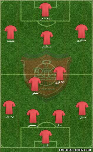 Persepolis Tehran Formation 2013