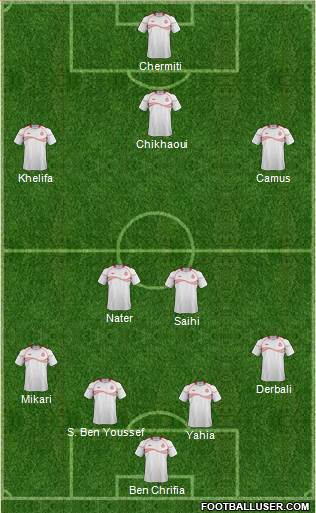 Tunisia Formation 2013