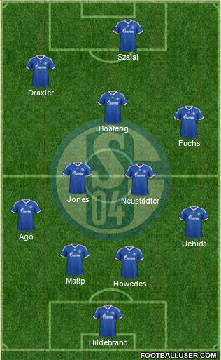 FC Schalke 04 Formation 2013