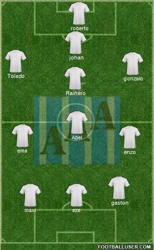 AA Arapongas Formation 2013