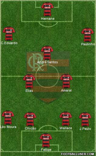 CR Flamengo Formation 2013