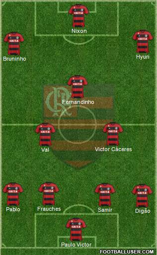 CR Flamengo Formation 2013