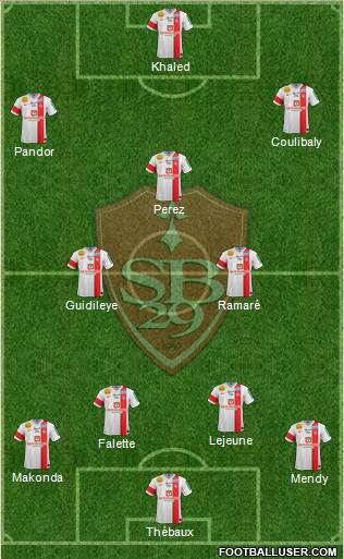 Stade Brestois 29 Formation 2013