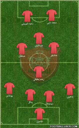 Persepolis Tehran Formation 2013