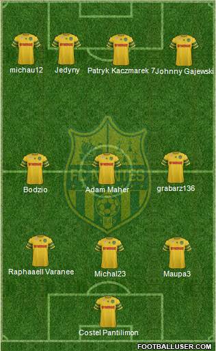 FC Nantes Formation 2013