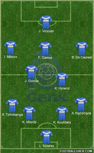 K Racing Club Genk Formation 2013