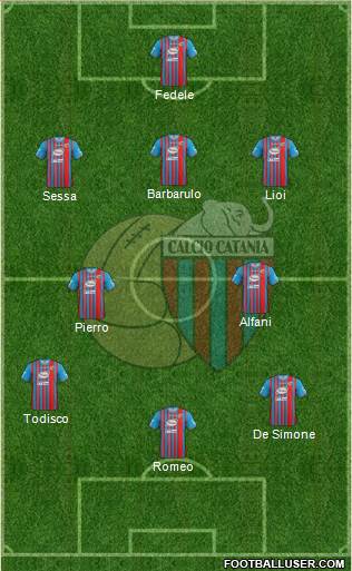 Catania Formation 2013