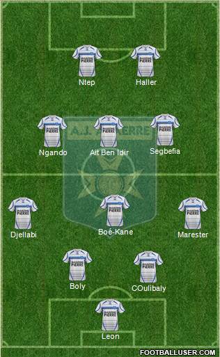 A.J. Auxerre Formation 2013