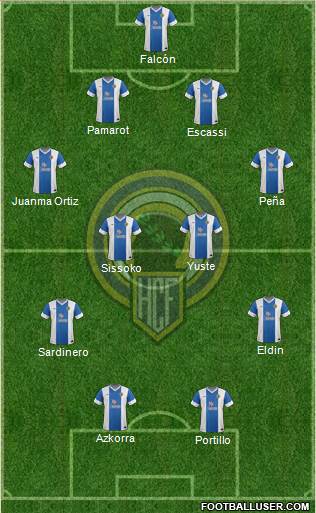 Hércules C.F., S.A.D. Formation 2013