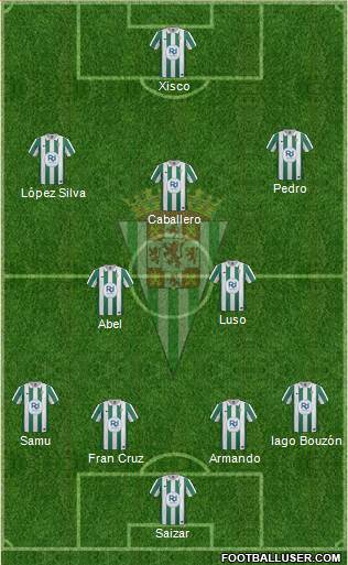 Córdoba C.F., S.A.D. Formation 2013