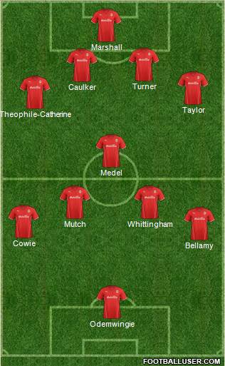 Cardiff City Formation 2013