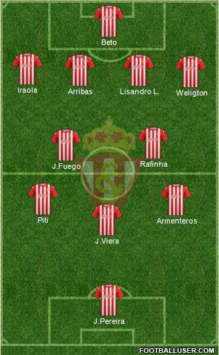 Real Sporting S.A.D. Formation 2013