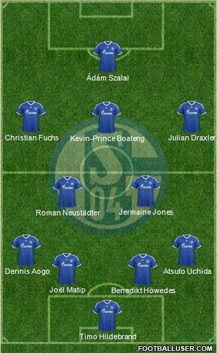 FC Schalke 04 Formation 2013