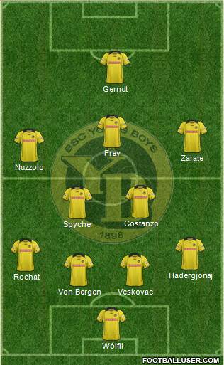 BSC Young Boys Formation 2013