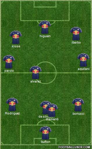 New York Red Bulls Formation 2013