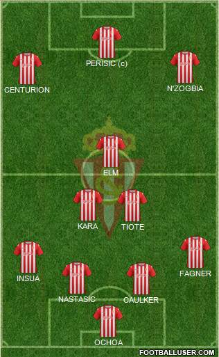 Real Sporting S.A.D. Formation 2013