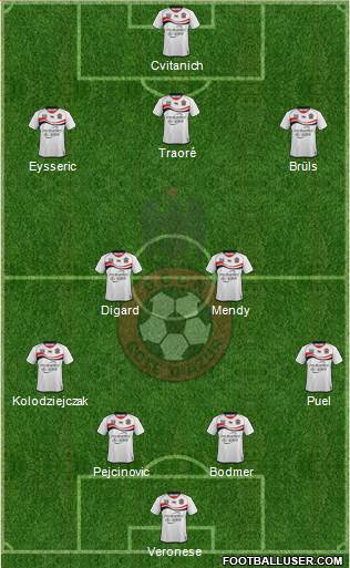 OGC Nice Côte d'Azur Formation 2013