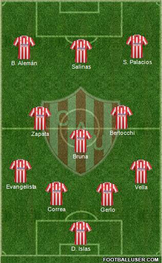 Unión de Santa Fe Formation 2013