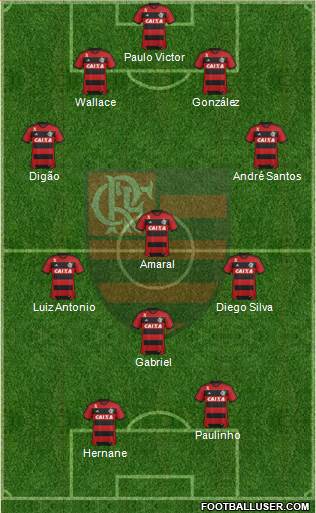 CR Flamengo Formation 2013