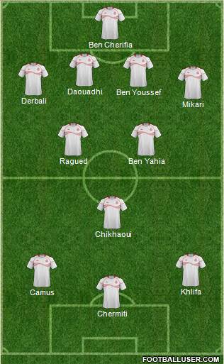 Tunisia Formation 2013