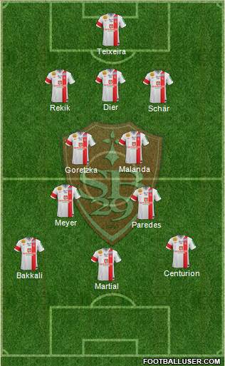 Stade Brestois 29 Formation 2013