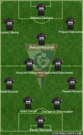 Gornik Zabrze Formation 2013