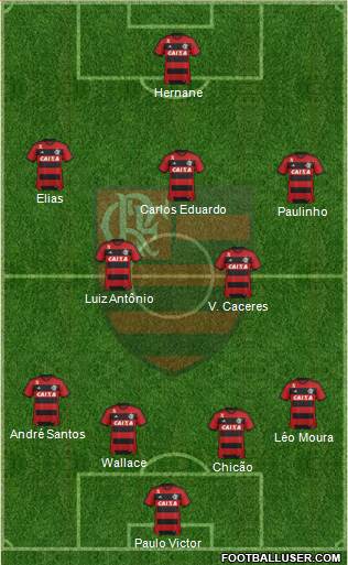 CR Flamengo Formation 2013