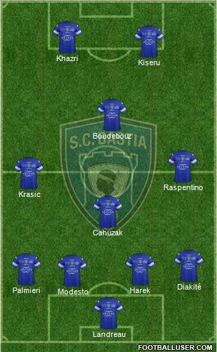 Sporting Club Bastia Formation 2013