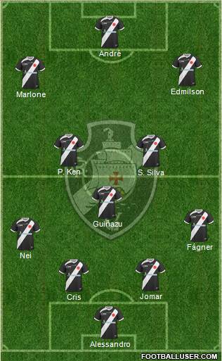 CR Vasco da Gama Formation 2013